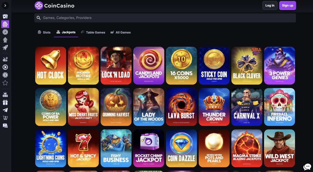 CoinCasino Crypto Casino BTC Site